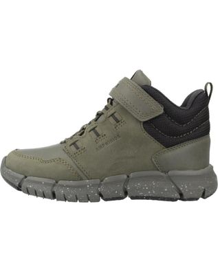 Sneakers Geox Flexyper grén fér Kinder
