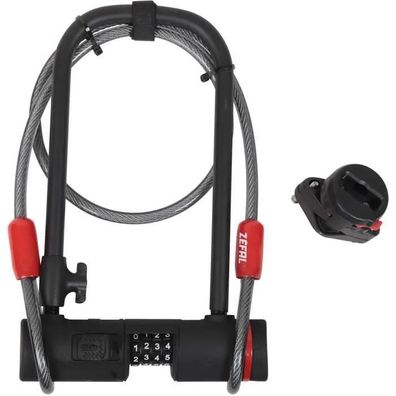 Fahrrad-U-Schloss Zefal K-Traz U13 mit 4-stelligem Code