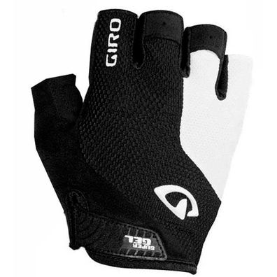 Fahrradhandschuhe Giro Strade Dure Supergel Weiß Schwarz