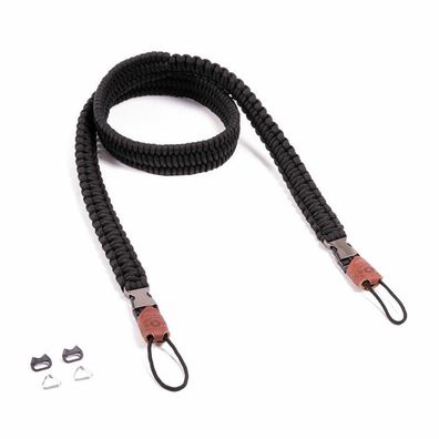 Kameragurt HP Paracord verstellbar 125 cm schwarz