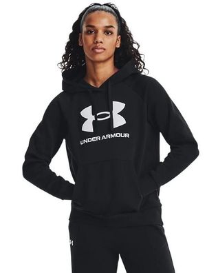 Sweat Ã  Capuche Under Armour Rival Fleece Big Logo schwarz