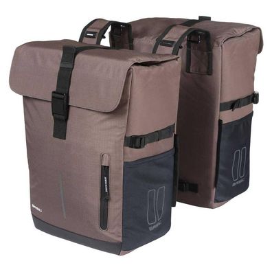 Fahrradtaschen Basil Move Double, 30 Liter, Braun