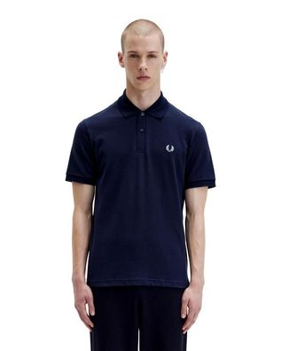 Polo Fred Perry M3 Navy mit flachem Kragen