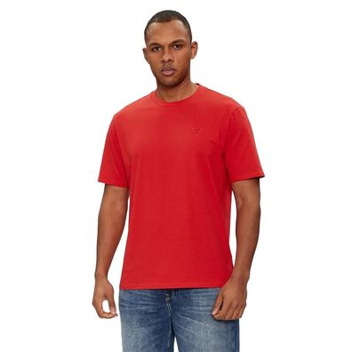 T-Shirt Guess Triangle G Rot