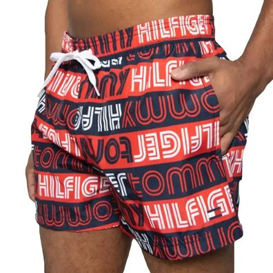 Badehose Tommy Hilfiger Motif Logo Rot