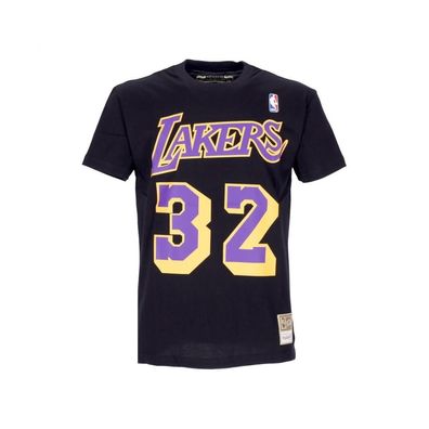 T-Shirt Mitchell & Ness Magic Johnson Limited Edition schwarz