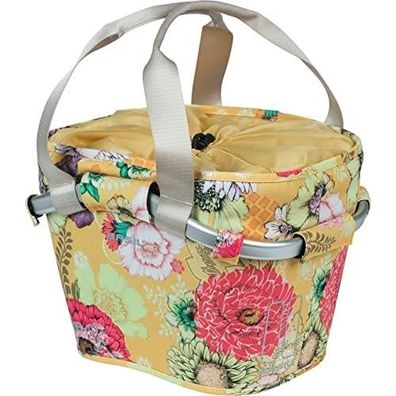 Fahrradkorb Basil Bloom Field Carry All Gelb, wasserabweisend, 15L