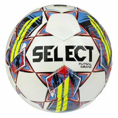 Futsalball Select Mimas V22 Weiß und Blau