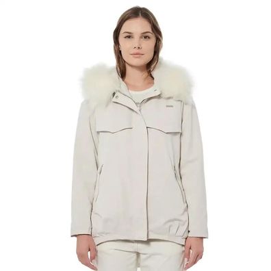 Mantel Kaporal Essential Beige mit abnehmbarer Kapuze