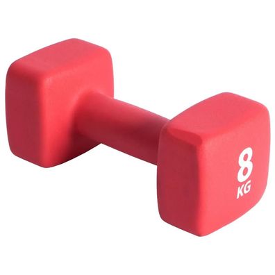 Hantel Pure2Improve 8 kg Neopren Rot
