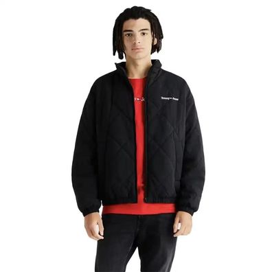 Jacke Tommy Hilfiger Boxy Schwarz