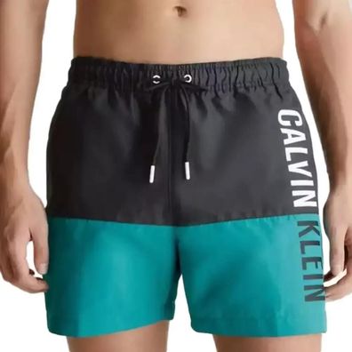 Badehose Calvin Klein Double Standard Schwarz