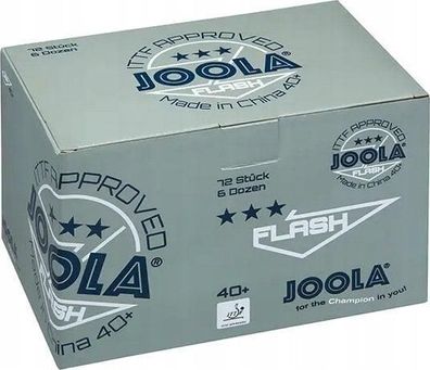 Tischtennisball Joola FLASH* * * 40+ weiß nahtlos