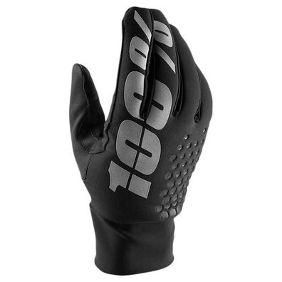 Fahrradhandschuhe 100 Brisker schwarz