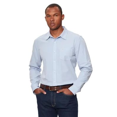Hemd Guess G classic Slim Fit Blau