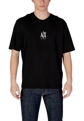 T-Shirt Armani Exchange Milano Herren Schwarz