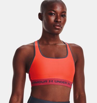 Sport-BH Under Armour Crossback Mid Bra Orange