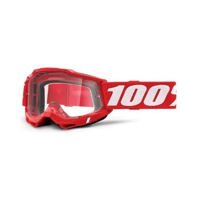Motorradmaske 100 Accuri 2 Rot