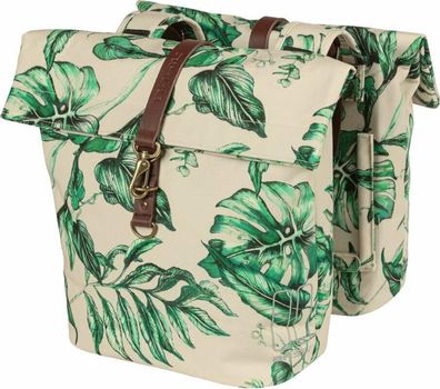 Fahrradtaschen Basil Ever-Green reflektierend beige