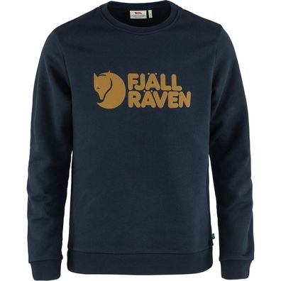 Sweatshirt Fjällräven Logo Marineblau
