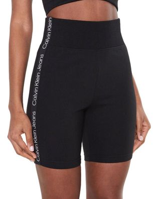 Shorts Calvin Klein Jeans Logo Tape Milano Schwarz