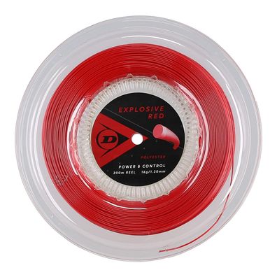 Tennissaiten Dunlop Explosive 200 Meter Rot