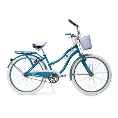 Hybridfahrrad Huffy Deluxe Cruiser ergonomischer Rahmen Grén