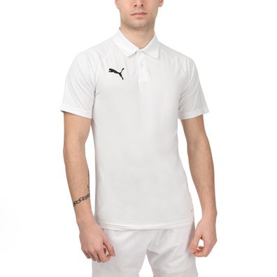 Poloshirt Puma Teamliga Weiß Herren