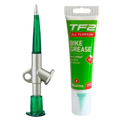 Fahrradfett Weldtite TF2 mit TeflonÂ® 125 ml rot