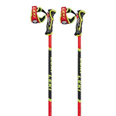 Skistöcke Leki WCR TBS SL 3D Aluminium 17 mm Rot