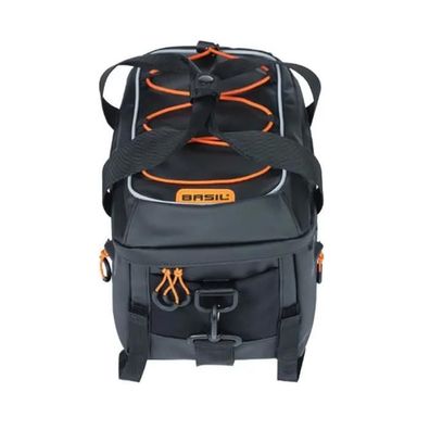 Gepäckträgertasche Basil Miles Tarpaulin 7L schwarz