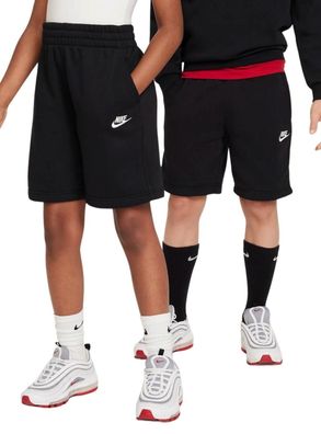 Short Nike Sportswear Club Fleece schwarz/weiß