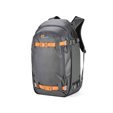 Fotografie Rucksack Lowepro Whistler BP 450 AW II Grau und Orange