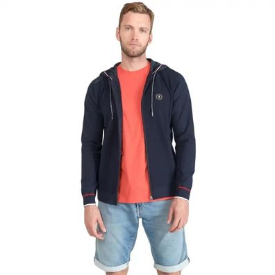 Sweatshirt Le Temps des Cerises Mistre mit Kapuze, blau