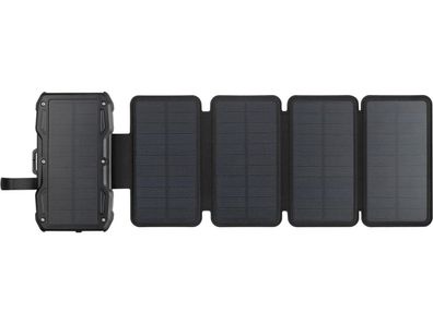 Powerbank Sandberg Solar 5-Panel 10000 mAh mit Solarpanelen