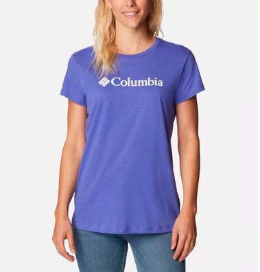 T-Shirt Columbia Trek Graphic Violett Damen