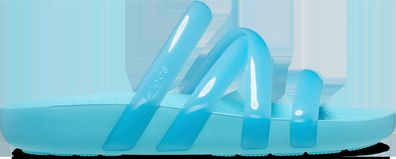 Sandalen Crocs Splash Glossy Strappy W Blau