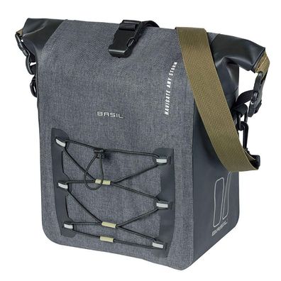 Fahrradtasche Basil Navigator Storm M, wasserdicht, schwarz