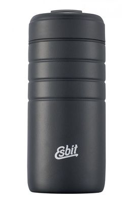 Thermobecher Esbit Majoris 450 ml, Vakuumisolierung, Schwarz