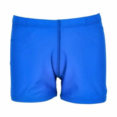 Kinder Badehose Nike Multi Logo Square Leg Blau