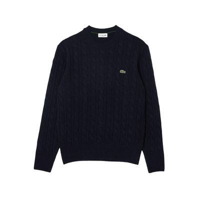 Pullover Lacoste Klassischer Marineblau Herrenpullover