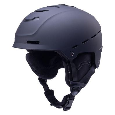 Skihelm Iguana Ibris schwarz, leicht und beléftet
