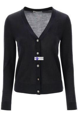 Cardigan Tory Burch Eleganter schwarzer Damen-Cardigan