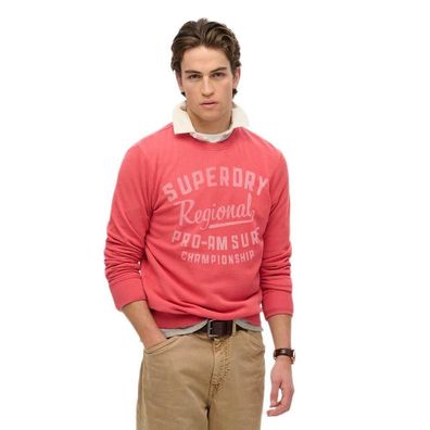 Sweatshirt Superdry Lo-Fi Outdoors Rot