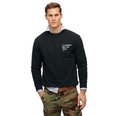 Sweatshirt Superdry Core Logo City schwarz