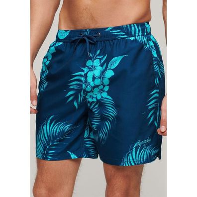 Badeshorts Superdry mit hawaiianischem Print