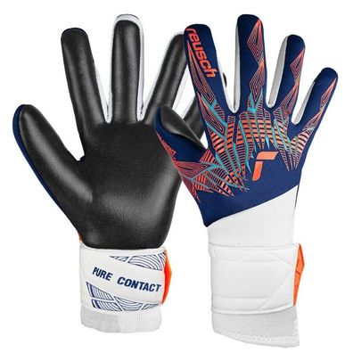 Torwarthandschuhe Reusch Pure Contact Silver mit Hybrid Negative Cut