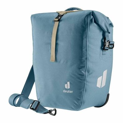 Fahrradtasche deuter Weybridge 25 + 5L grau und Atlantikblau