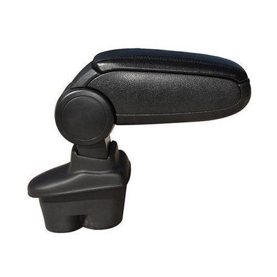 Mittelarmlehne Armlehne Mittelkonsole für Peugeot 207 2006-2012 PU-Leder Schwarz