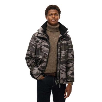 Jacke Superdry Mtn Windbreaker Slim Fit Grau
